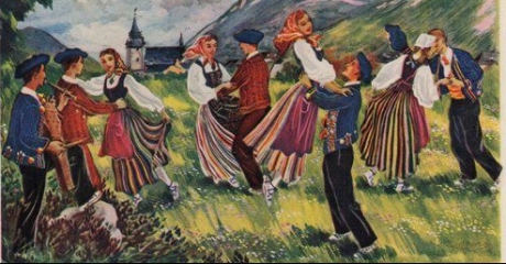 player and dancers