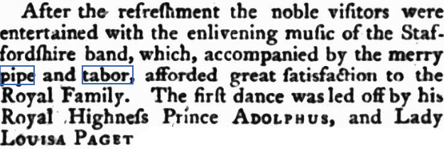 1801 Royal visit to militia