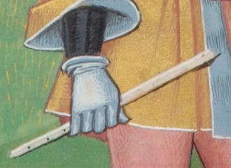 15th century close-up of pipe