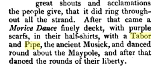 1661 and maypole