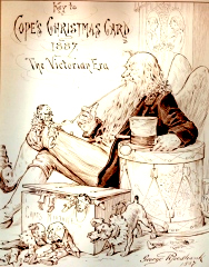 1887 Christmas card