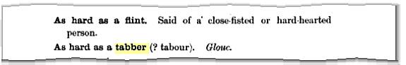 http://books.google.co.uk/books?id=YnIKAAAAIAAJ&pg=RA1-PA9&img=1&pgis=1&dq=tabber&sig=ACfU3U1WlqIhWDkMJg4A4DYD5hr_87loww&edge=1